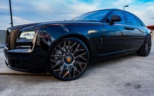 Rolls-Royce Ghost on Forgiato Wheels (Blocco-ECL) 2019 года